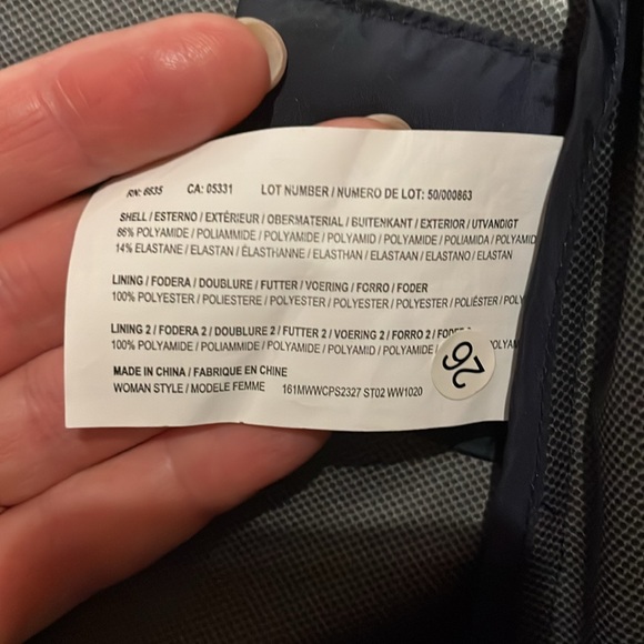 Woolrich John Rich & Bros Women’s Parka Size L navy - Picture 9 of 13